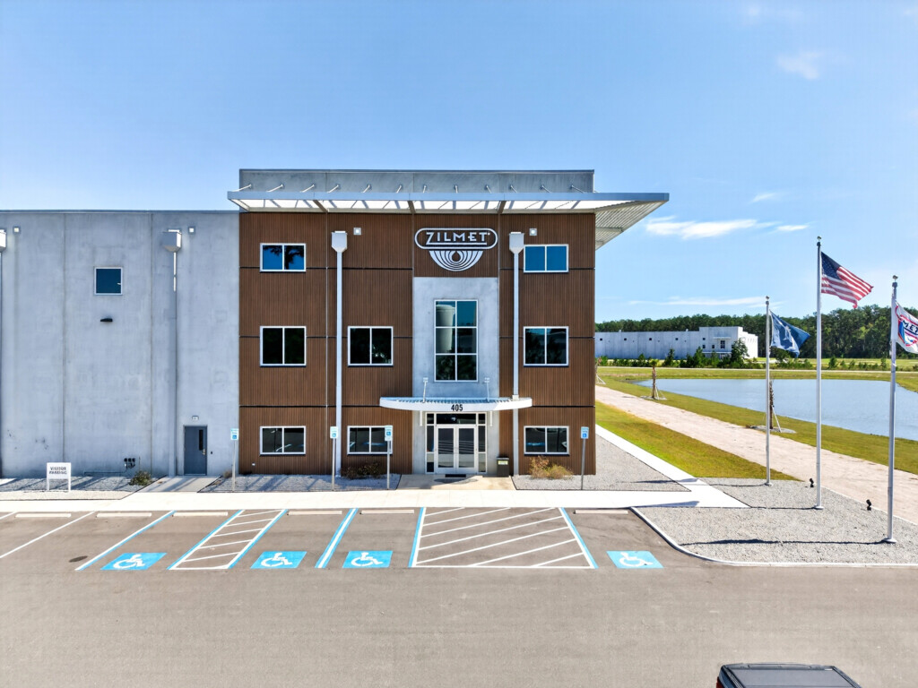 Zilmet USA office building exterior, a commercial tile flooring project by J&S Flooring in Georgetown, SC